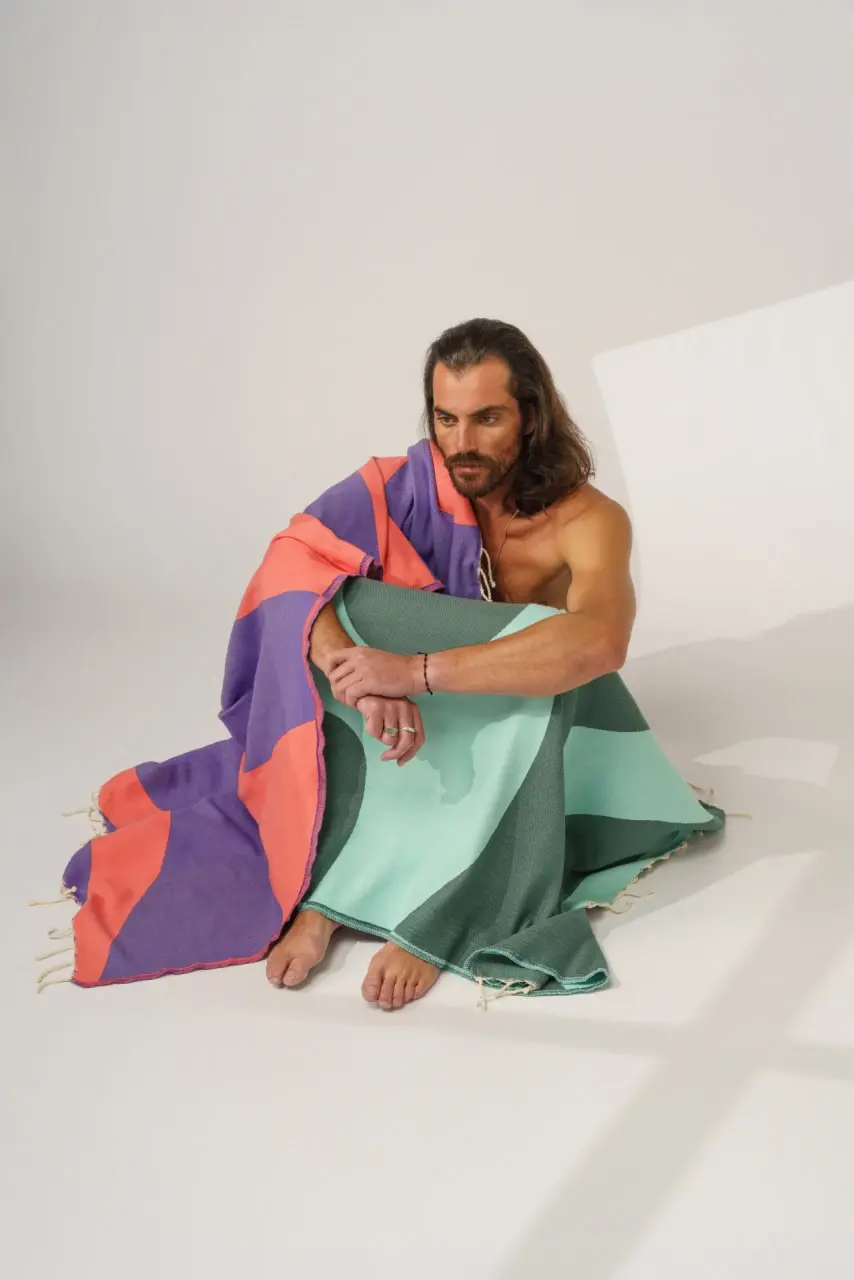 Futah - Aether Lila Strandtuch (7)