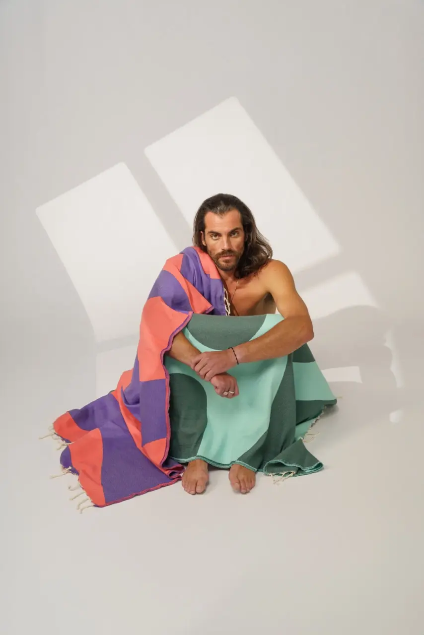 Futah - Aether Grün Strandtuch (6)