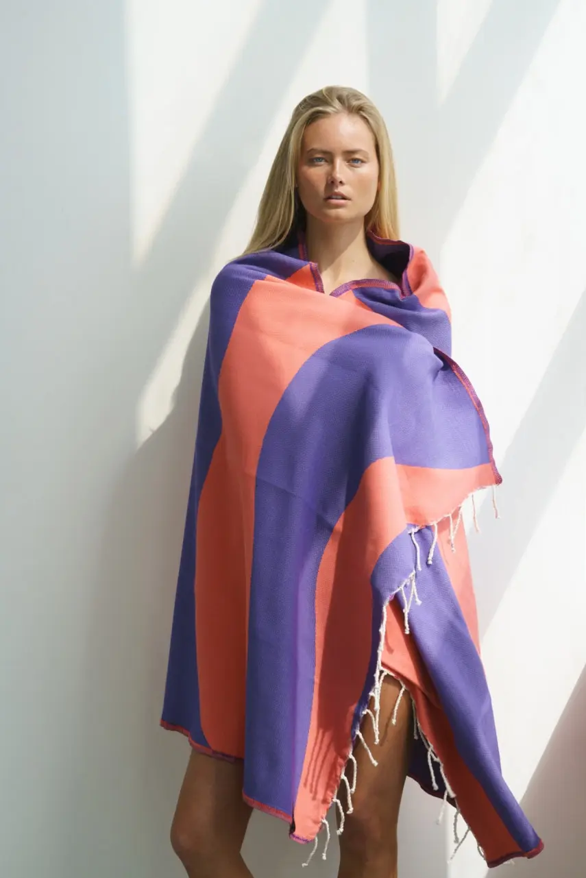 Futah - Aether Lila Strandtuch (5)