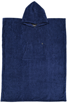 Ericeira Blau Frottee Poncho 