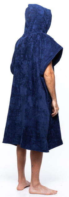 Ericeira Blau Frottee Poncho 