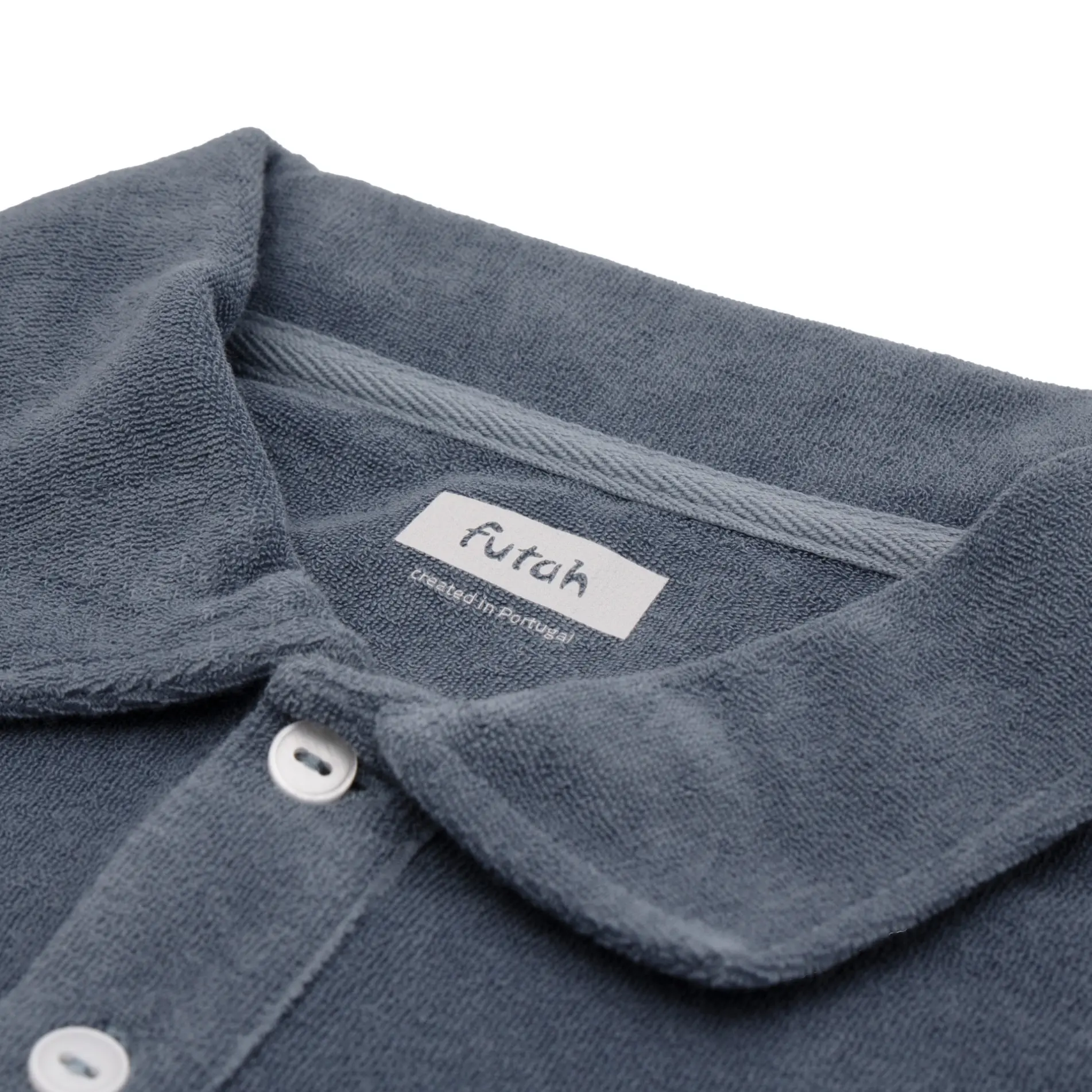 Futah - Terry Polo Mineral Grau (3)