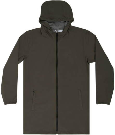 Wasserdichter Parka Grün