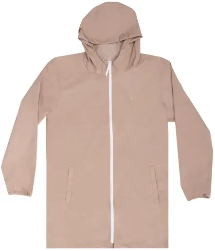 Wasserdichter Parka Beige