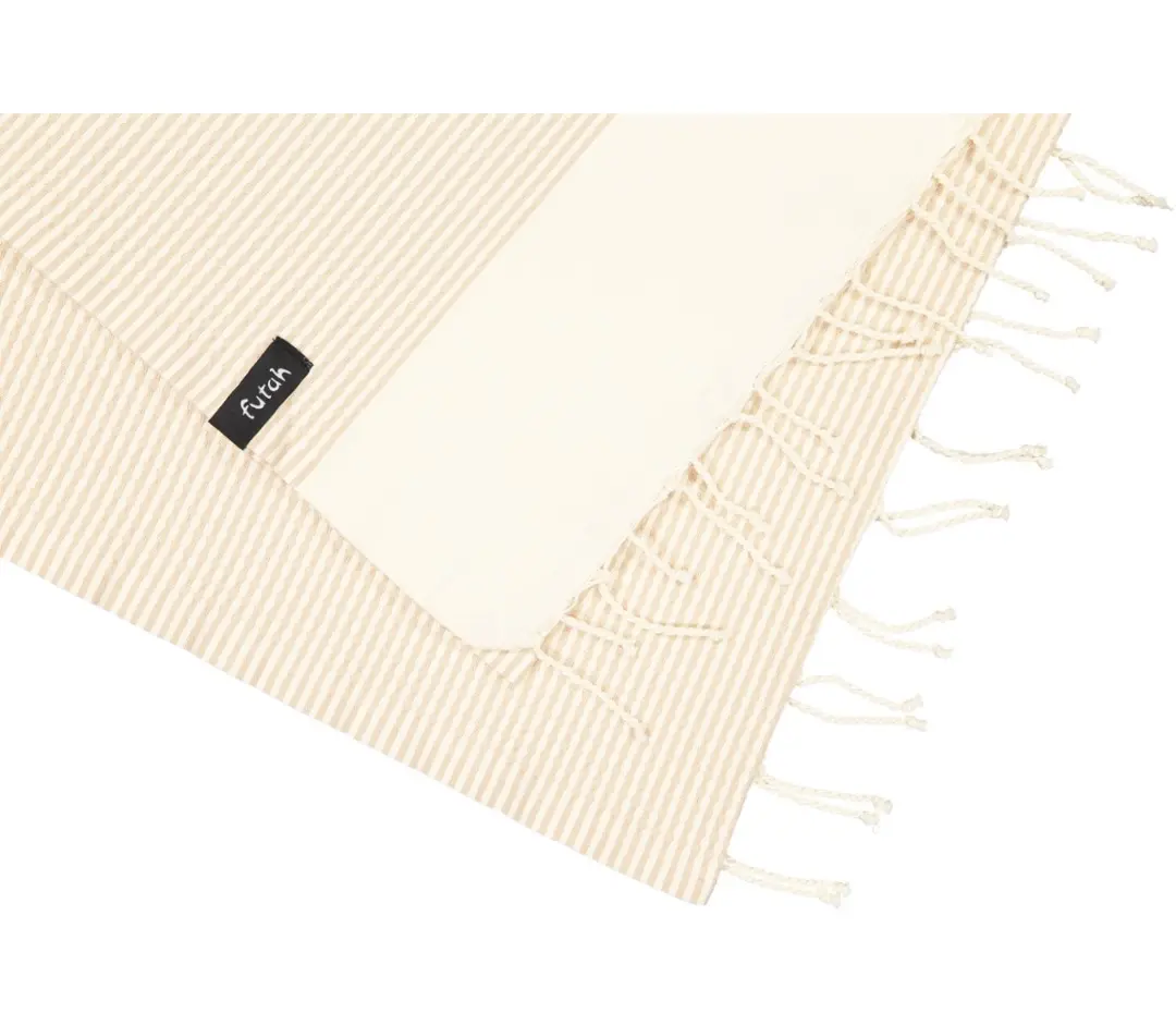 Futah - Nazaré Mocha Beach Towel (2)