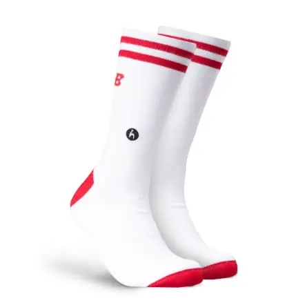 Benfica Sportsocken Stripes White