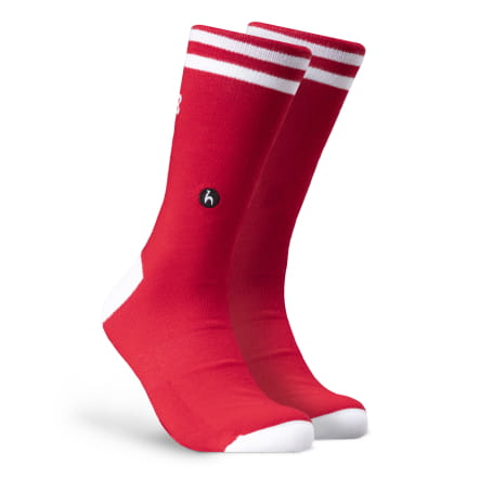 Futah socken gestreift Rot