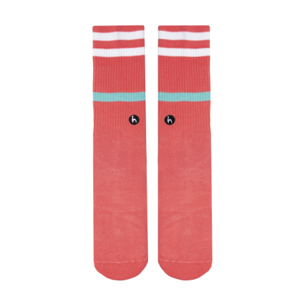 Gestreift Koralle socken (2)
