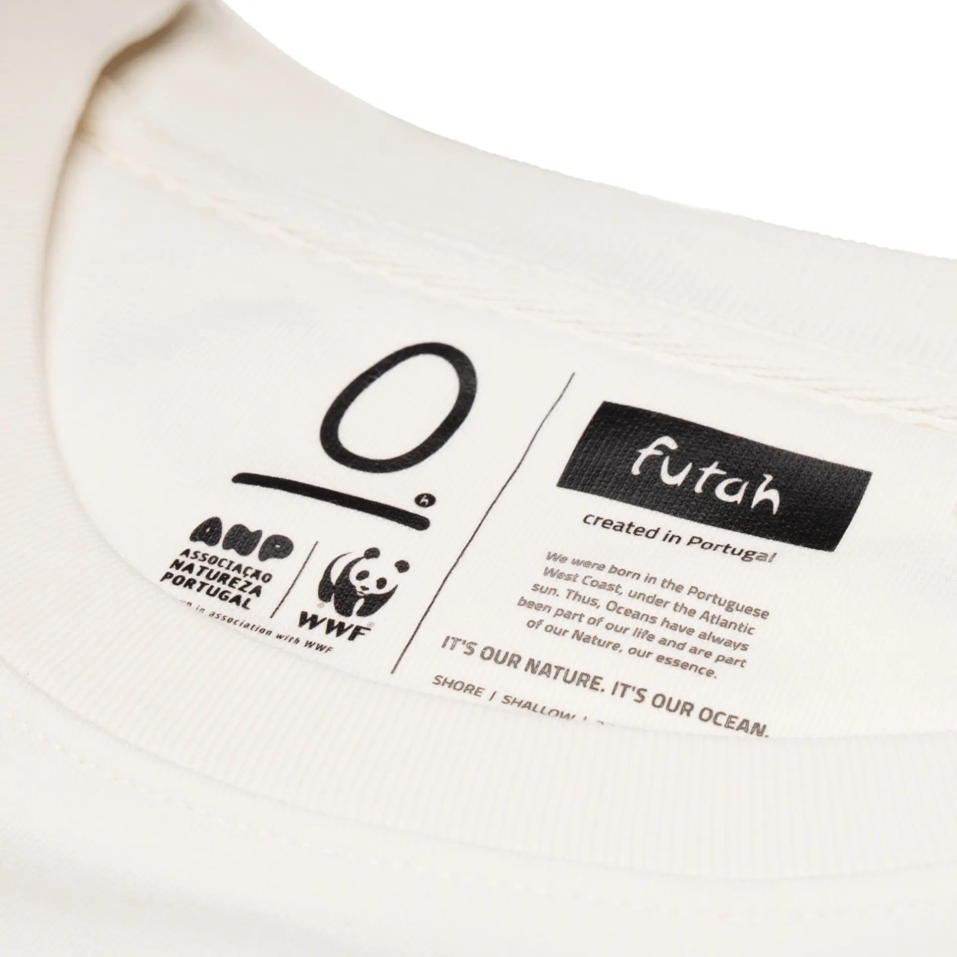 Futah - Sweatshirt weiß Bio-Baumwolle - Lisboa (3)