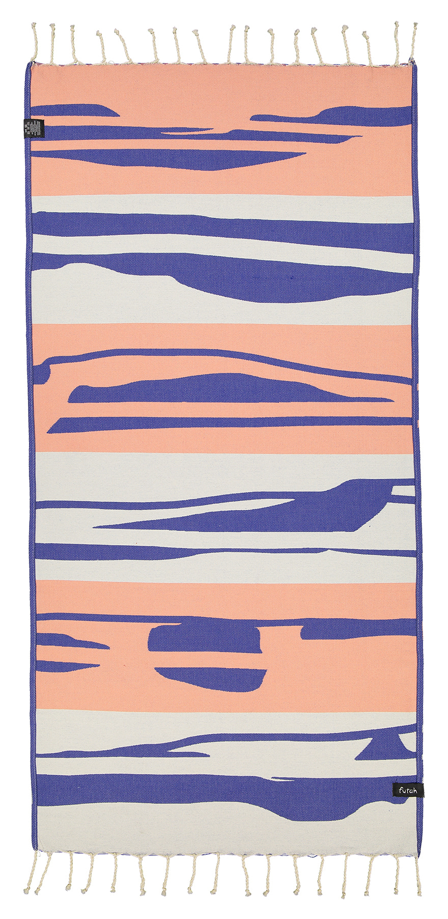 Futah - Maure Blau Kids Strandtuch (2)