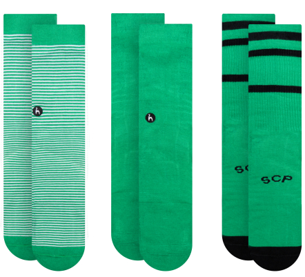 3-Pack Sporting Socken