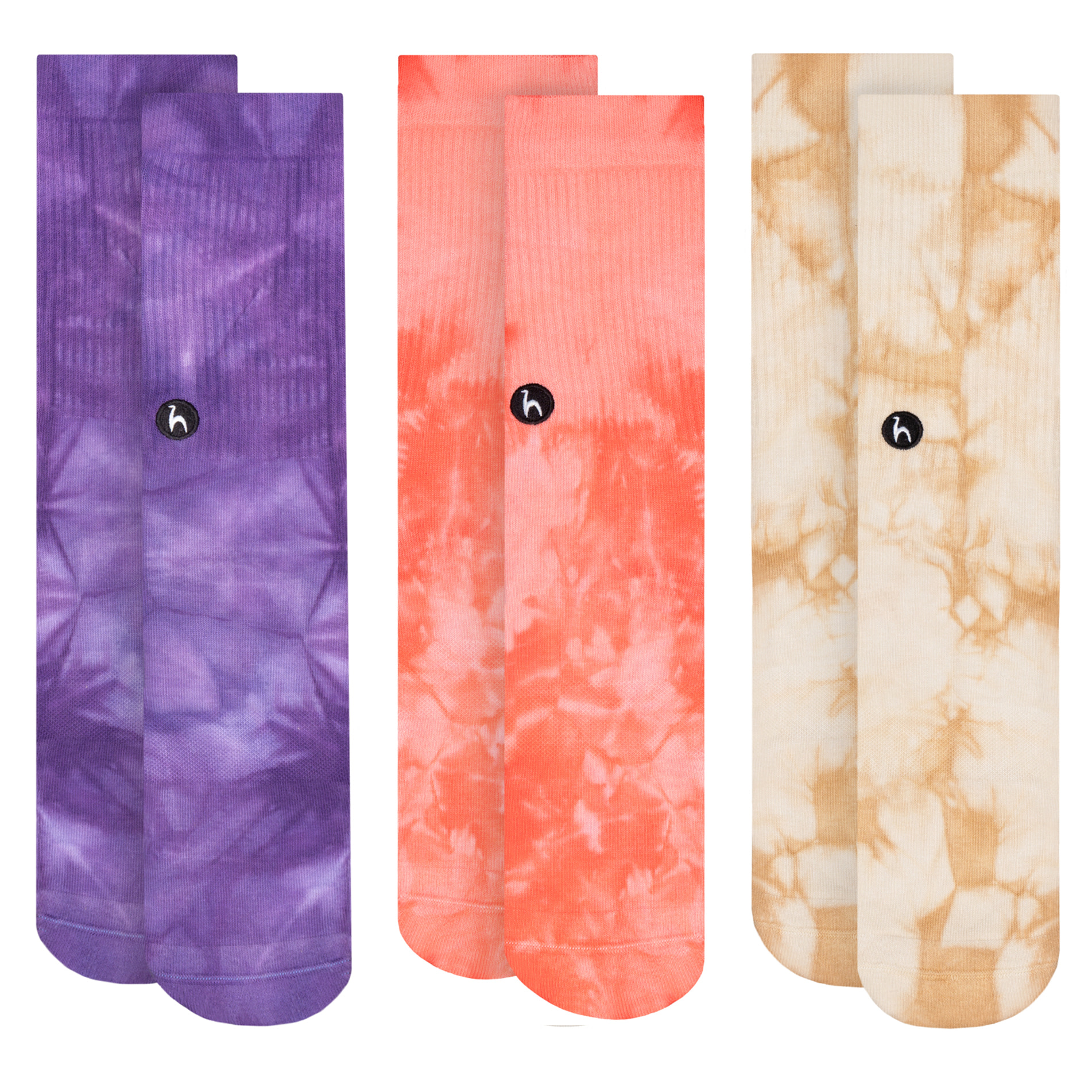Futah - 3-Pack Tie Dye socken A (1)