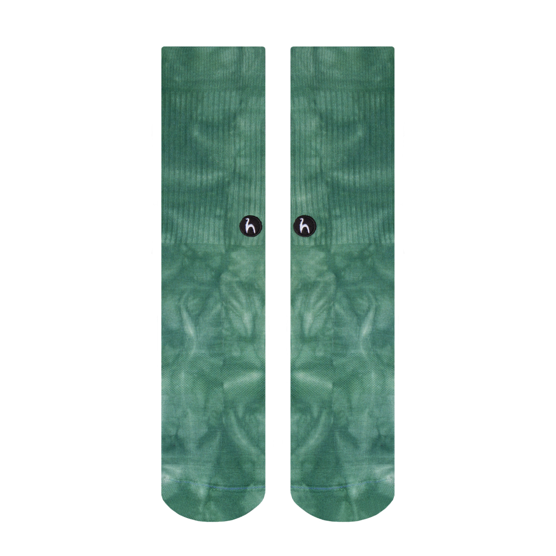 Futah - Tie Dye Grun Socken  (2)