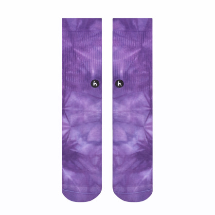 Tie Dye Lila socken  (2)