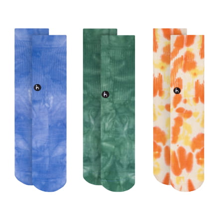 3-Pack Tie Dye Sportsocken B