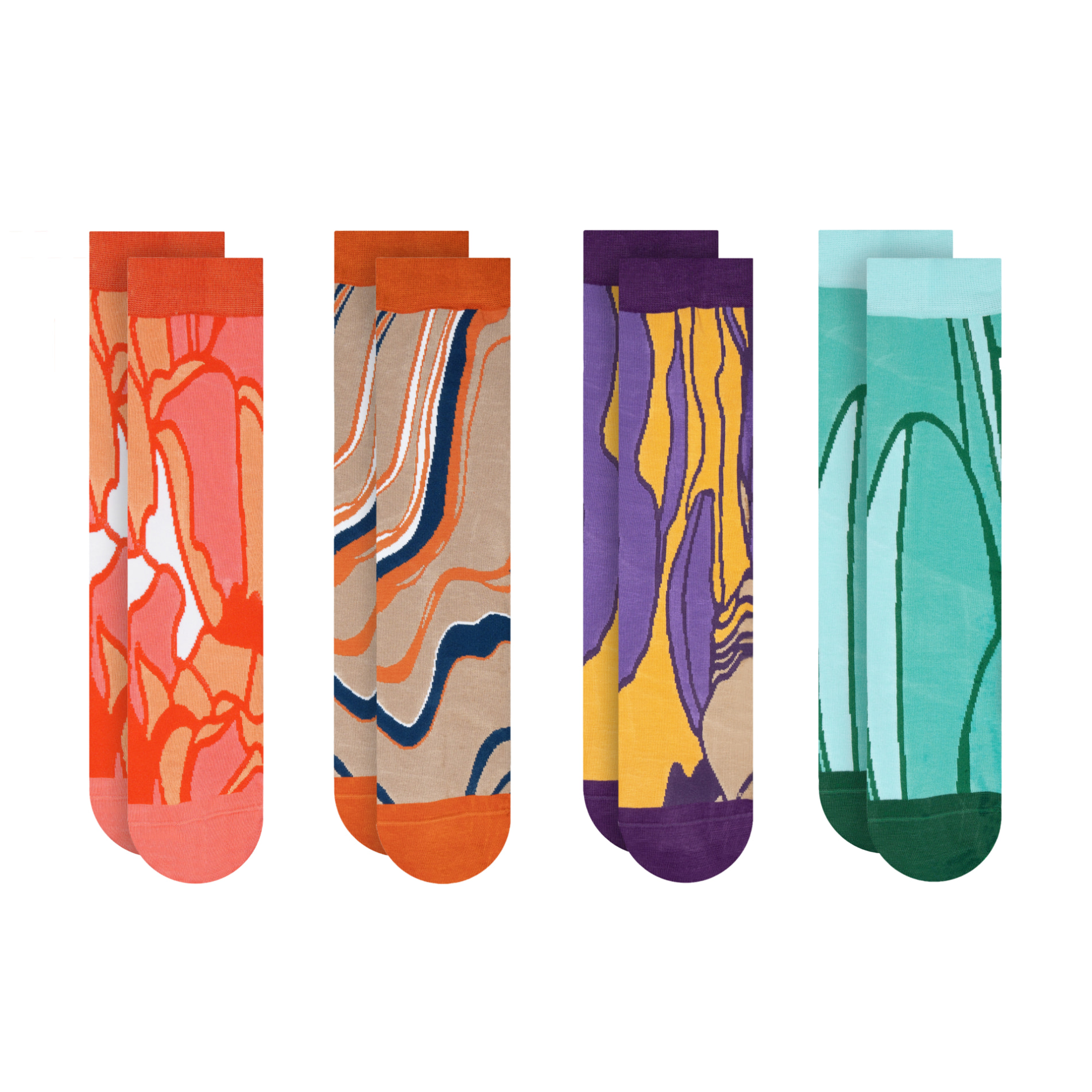 Futah - 4-Pack Socken - WÜSTE Kollektion  - WWF® (1)