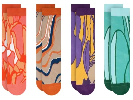 4-Pack Socks - DESERT Collection - WWF®