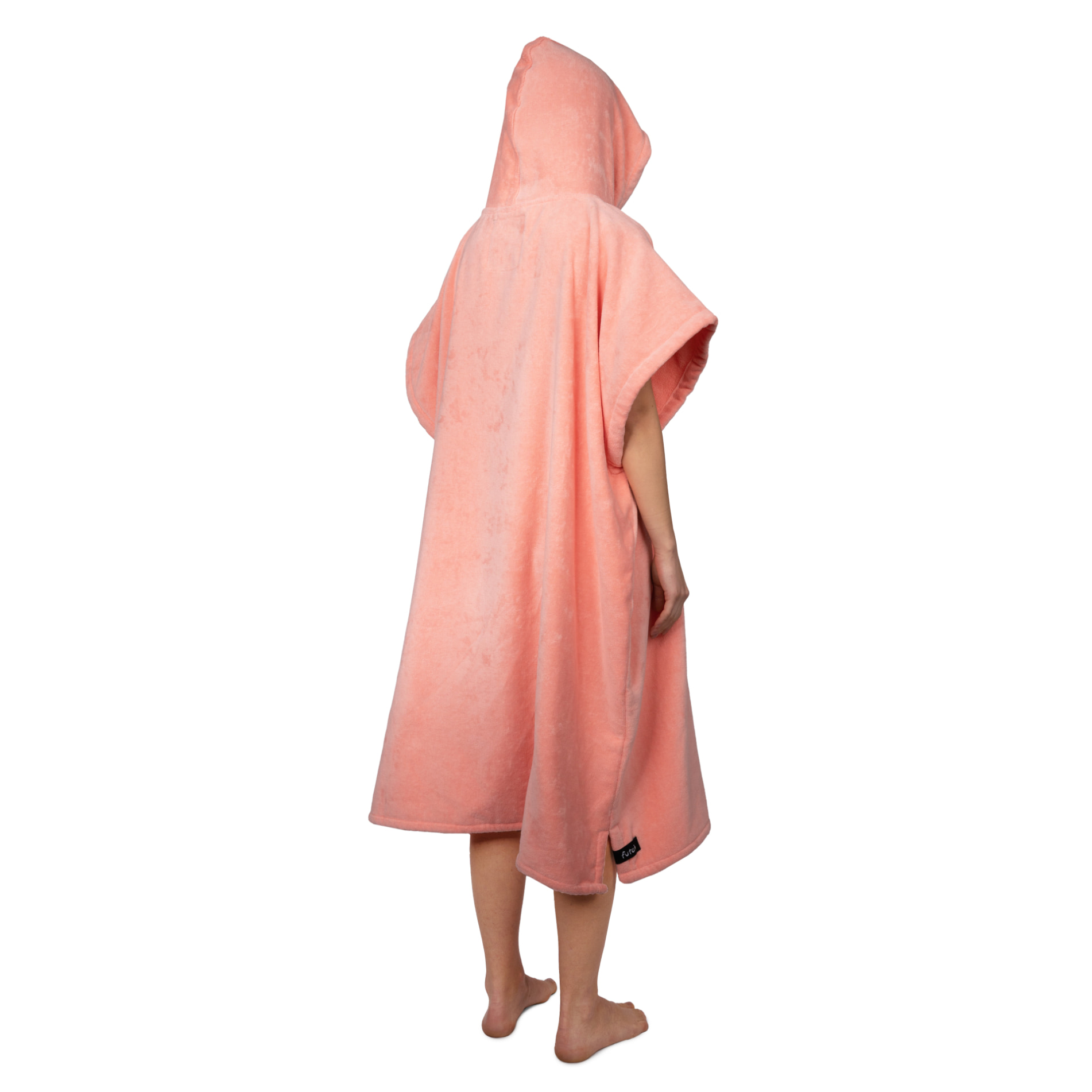 Futah - Ericeira Koralle Frottee Poncho  (4)