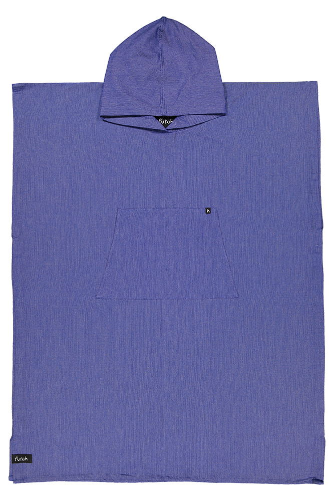 Futah - Ericeira Blau Poncho  (1)