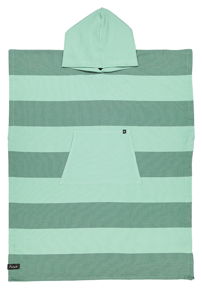 Futah - Bedu Grün & Hellgrün Poncho (1)