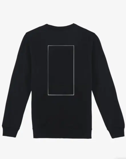 Sweatshirt Schwarz Bio-Baumwolle - Lisboa (2)