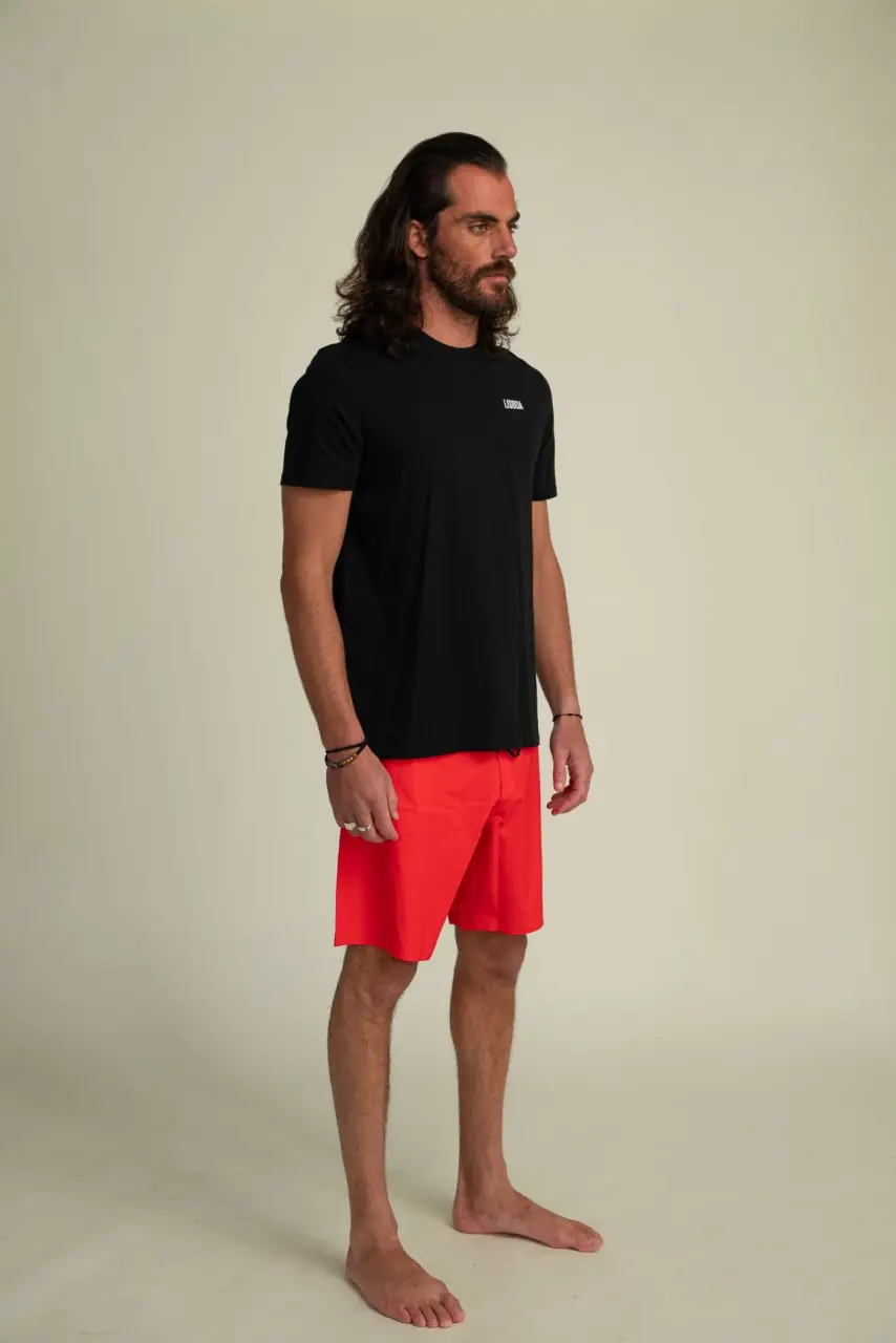 Futah - T-Shirt Schwarz Bio-Baumwolle - Lisboa (2)