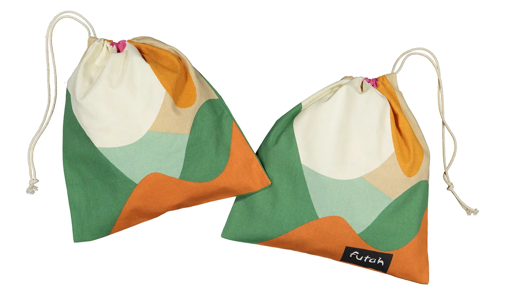 Futah - Bedu Mustard Terry Poncho Baby (4)