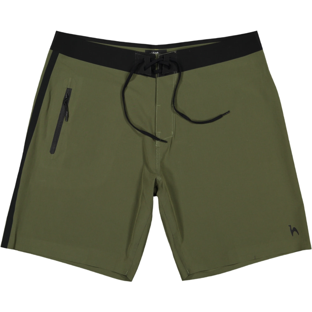 Futah - Khaki Green Boardshorts Ericeira (1)