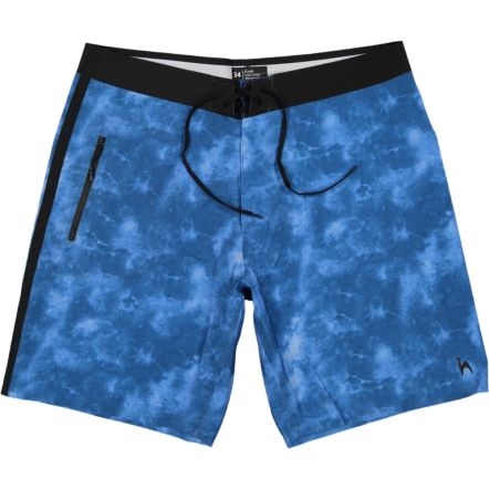 Tie Dye Ocean Blau Badeshorts (2)