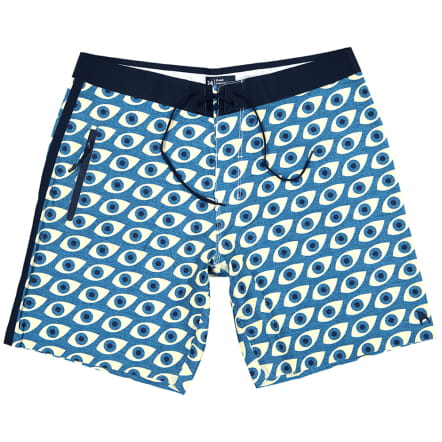 Daintree Blau Badeshorts