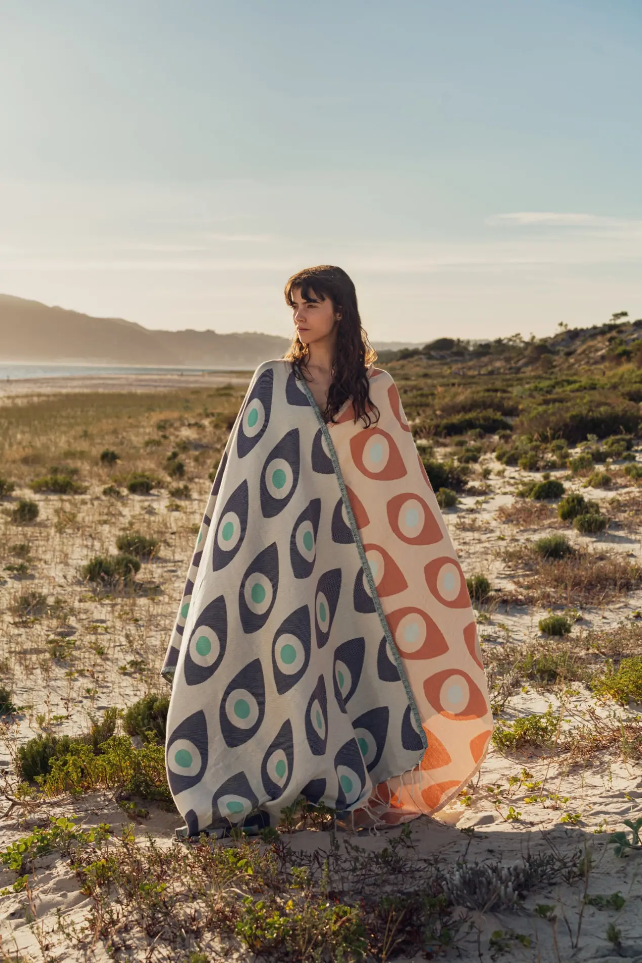 Futah - Daintree Aprikose Strandtuch  (4)