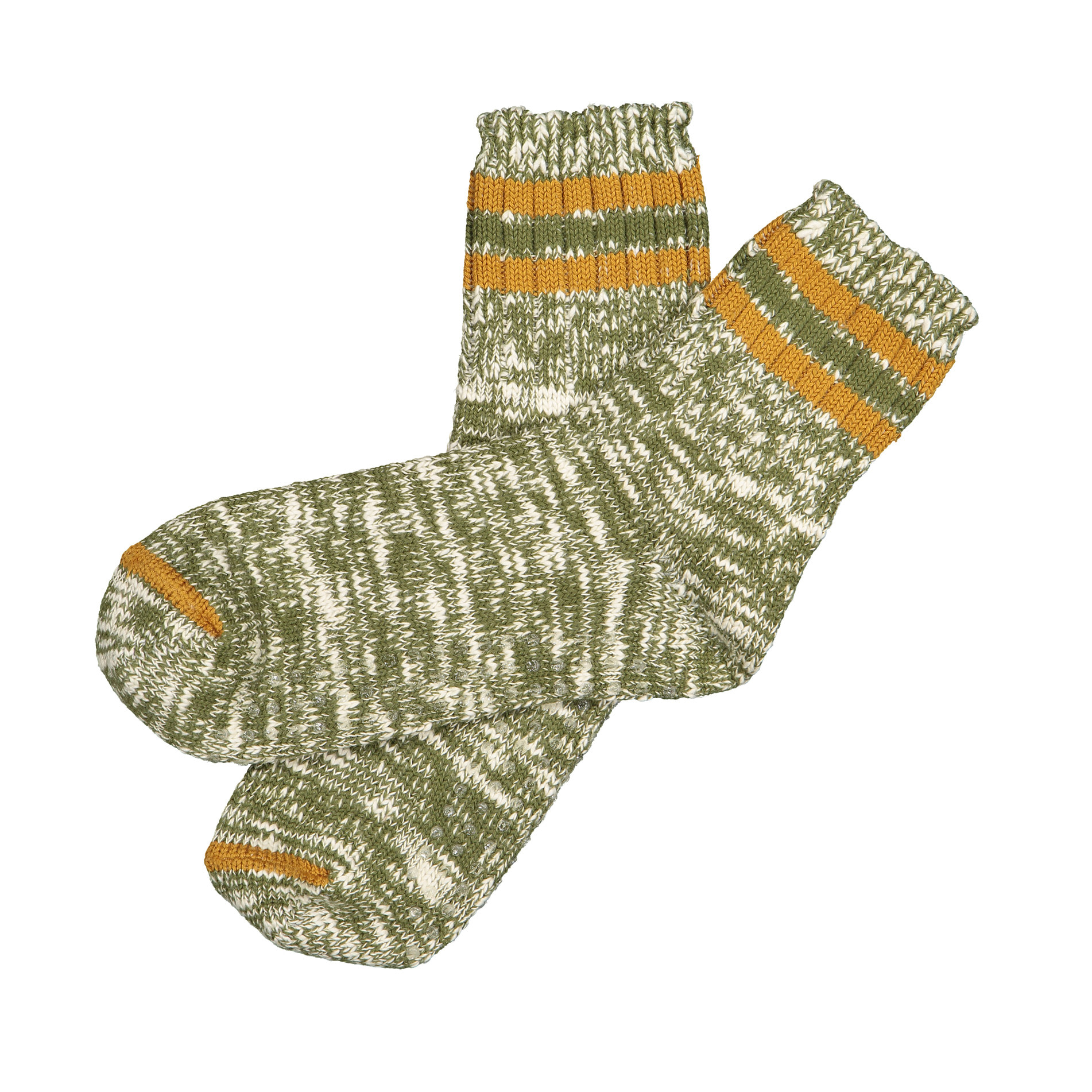 Futah - Grün Socken aus Flamé-Baumwolle (2)