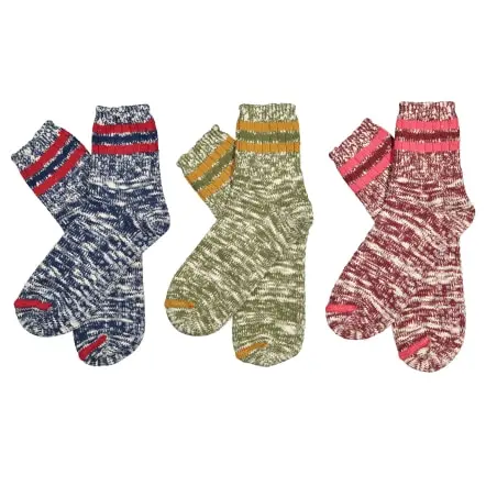 3-Pack Socken aus Flamé-Baumwolle (2)