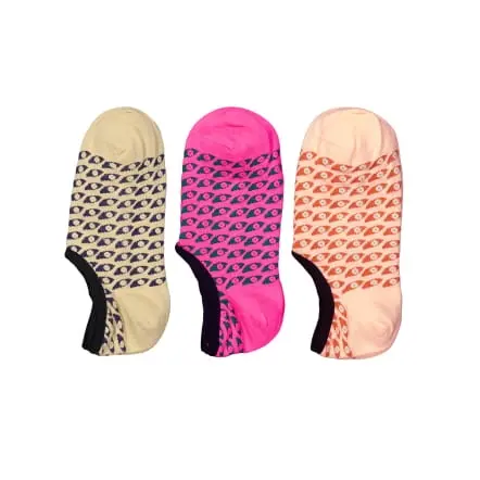 3-Pack Daintree No Show Socken