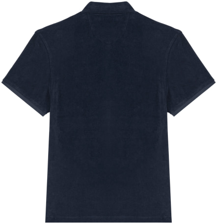 Frottee Polo Blau (2)