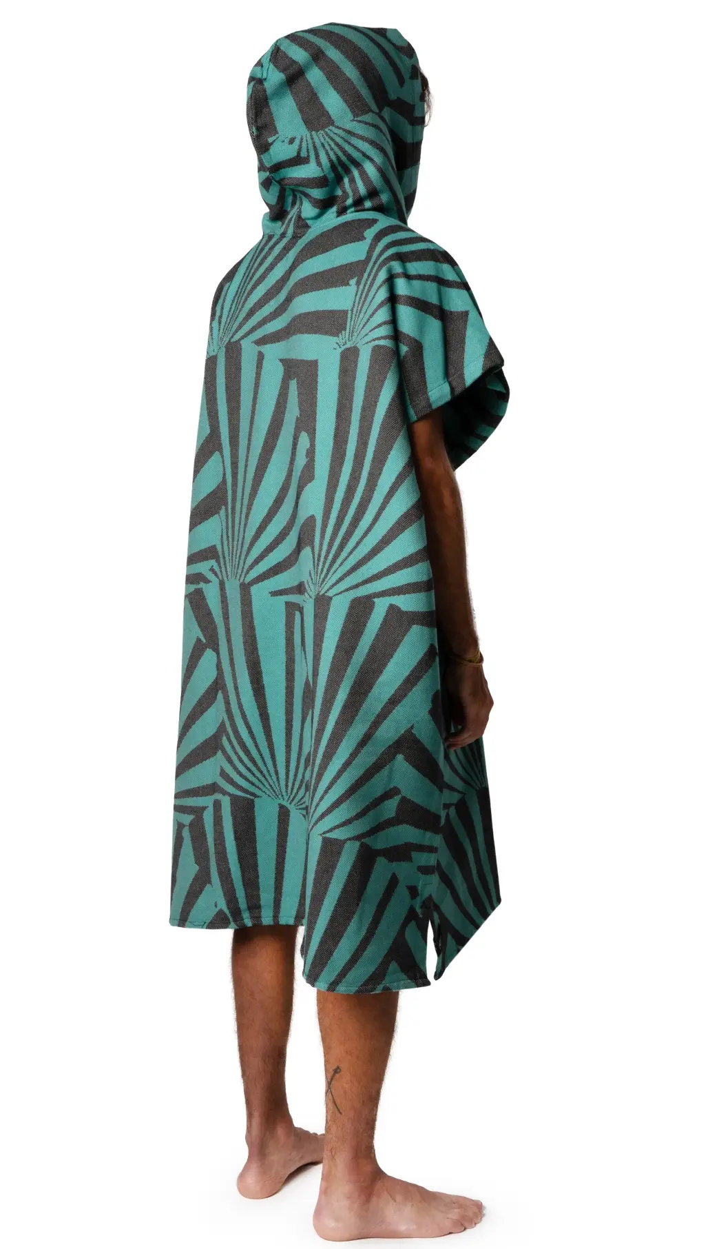 Futah - Poncho Taiga Grün (4)