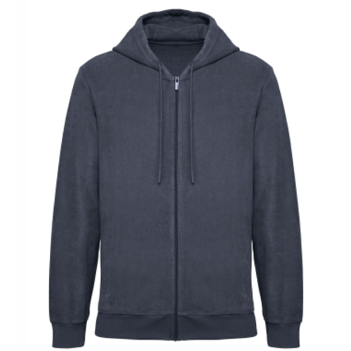 Futah - Frottee-Kapuzenpullover Blau (1)