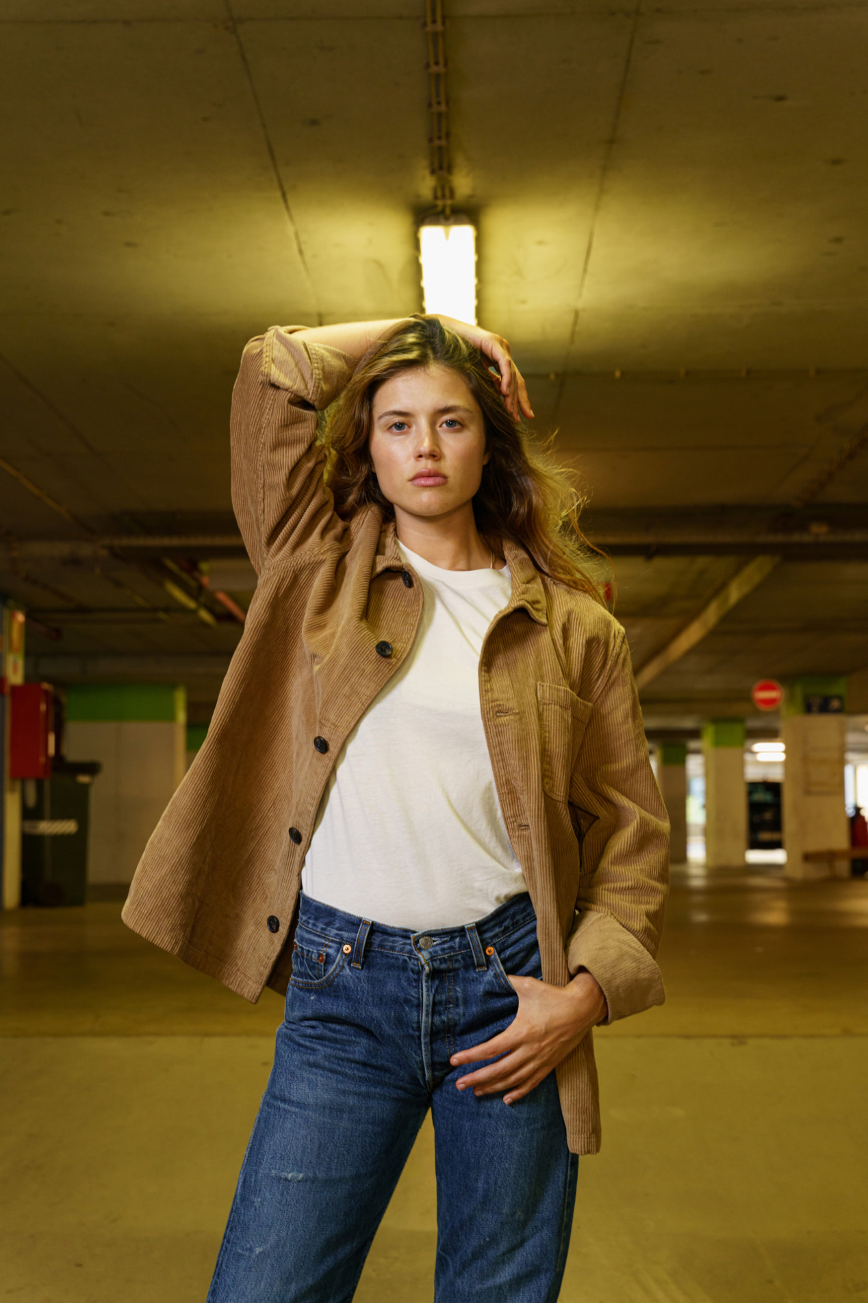 Futah - Beige Kordjacke (5)