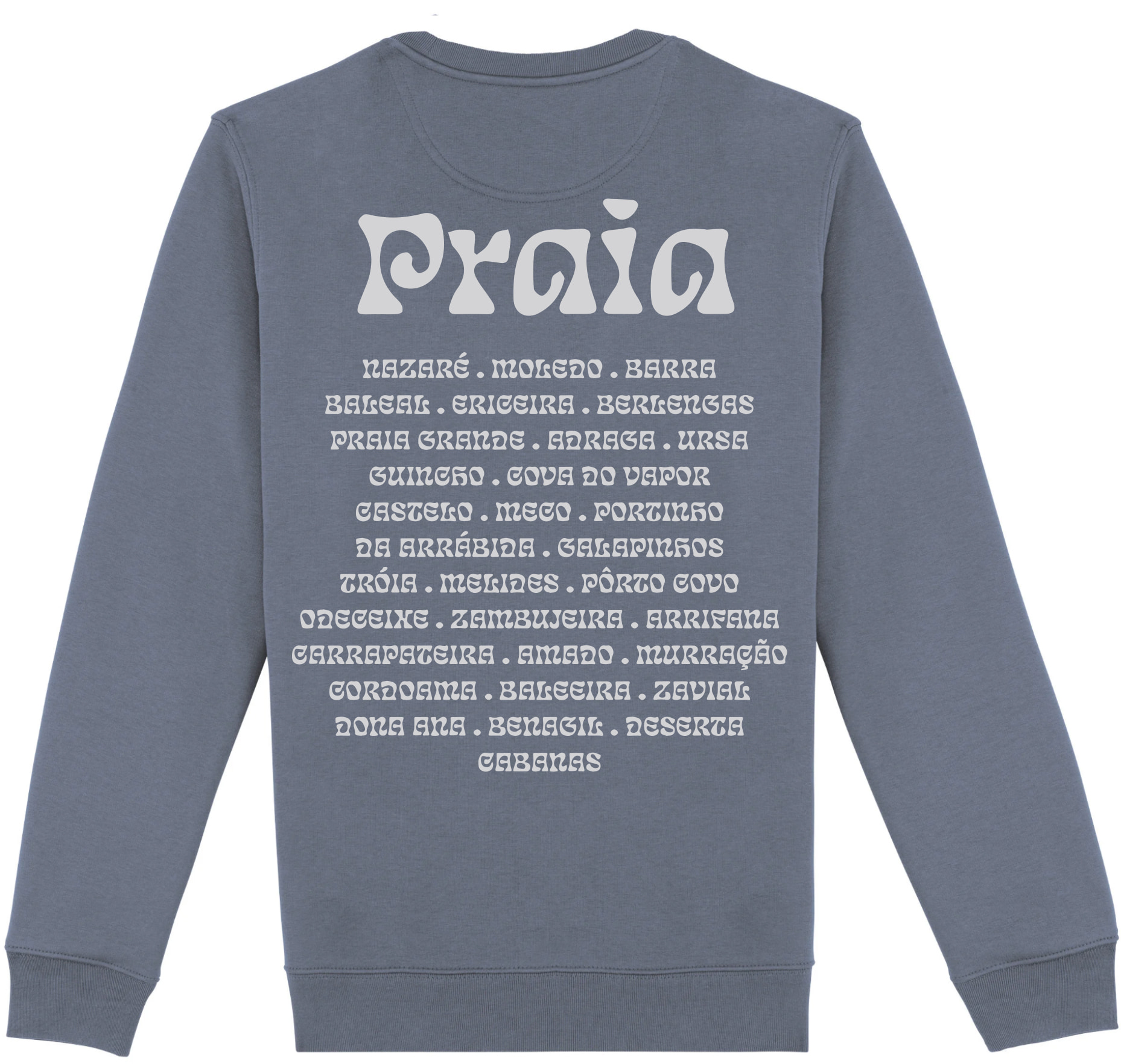 Futah - Sweatshirt Bio-Baumwolle - Strand Grau (3)