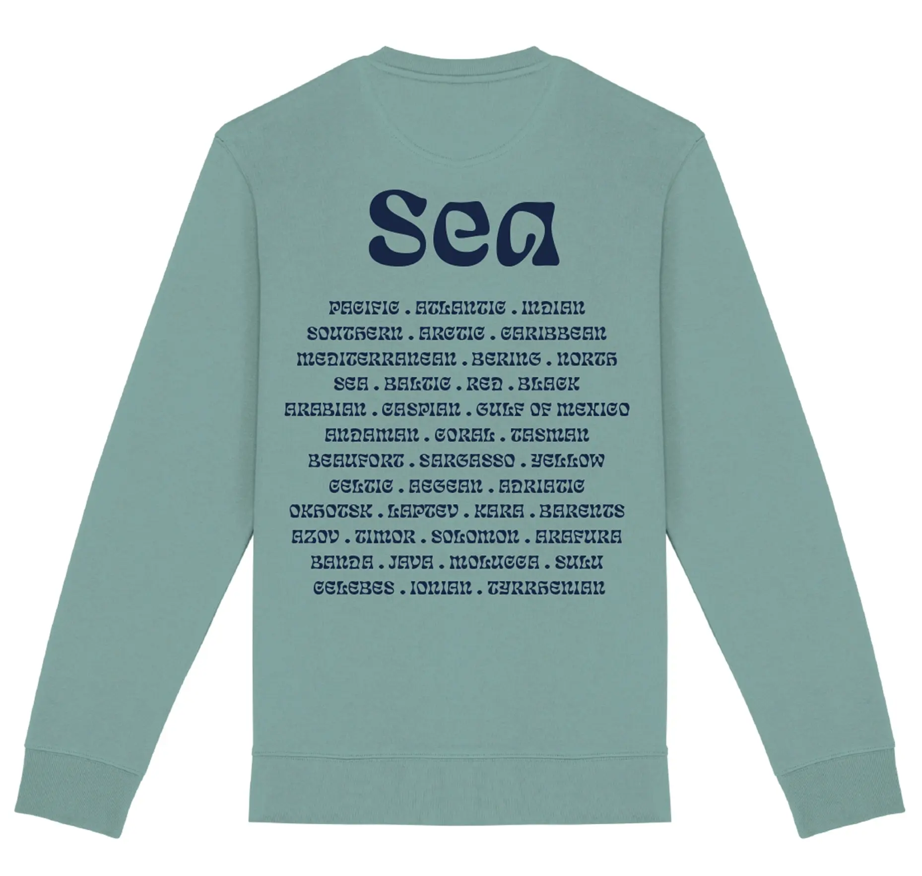 Futah - Sweatshirt Bio-Baumwolle - Sea (3)