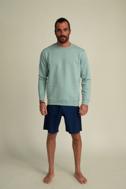 Sweatshirt Bio-Baumwolle - Sea (2)