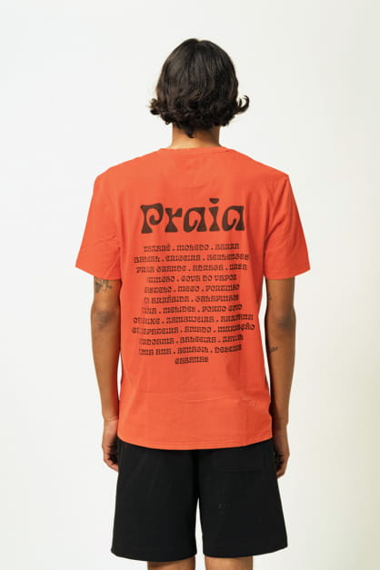 Paprika T-Shirt aus Bio-Baumwolle - Strand