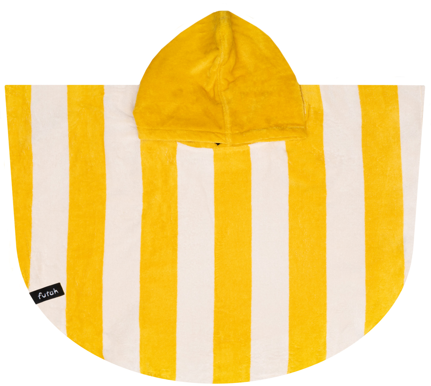 Futah - Bedu Gelb Frottee Poncho Baby (1)