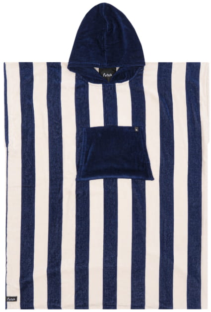 Futah Bedu Blau Frottee Poncho 