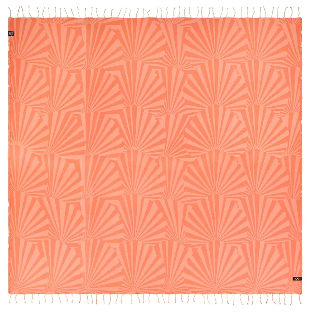 Futah - Taiga Coral Beach Blanket (1)