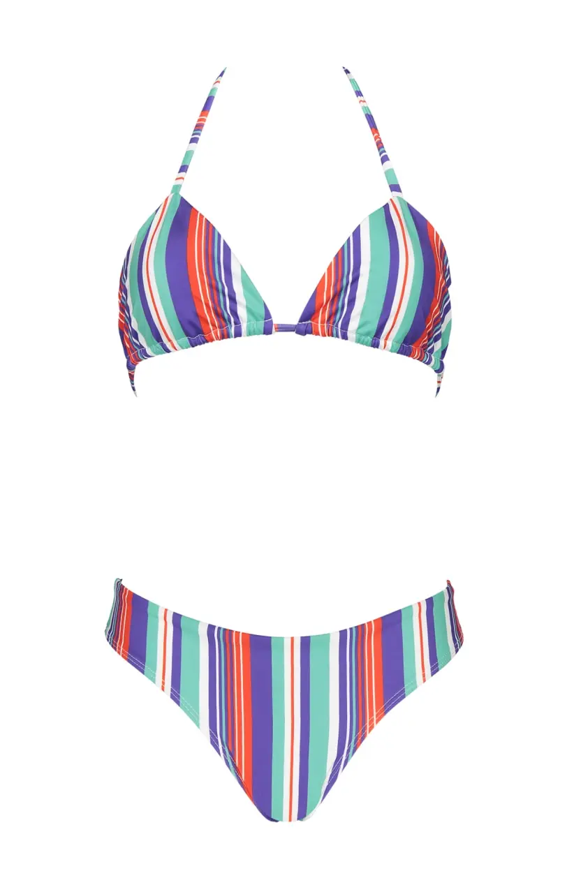 Futah - Papua Purple & Water Bikini Triangle (4)