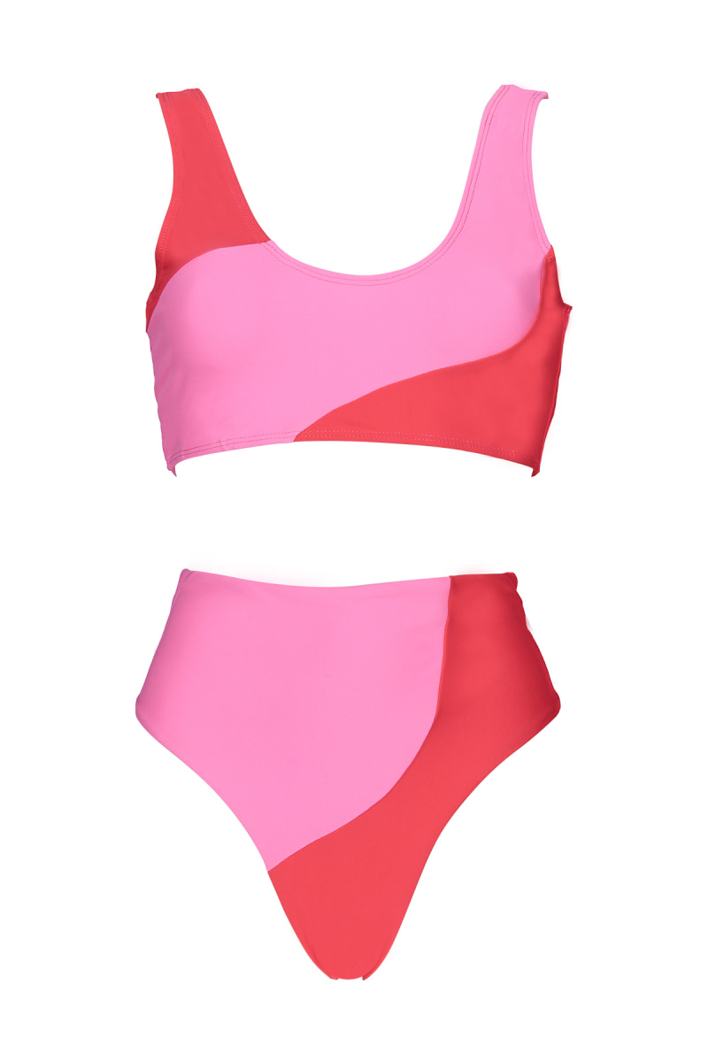 Futah - Aether Rosa & Koralle Bikinioberteil (6)