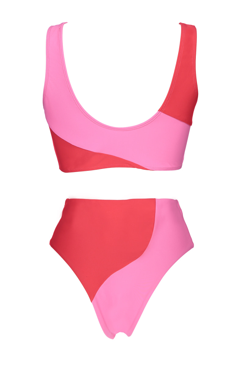 Futah - Aether Rosa & Koralle Bikinioberteil (7)
