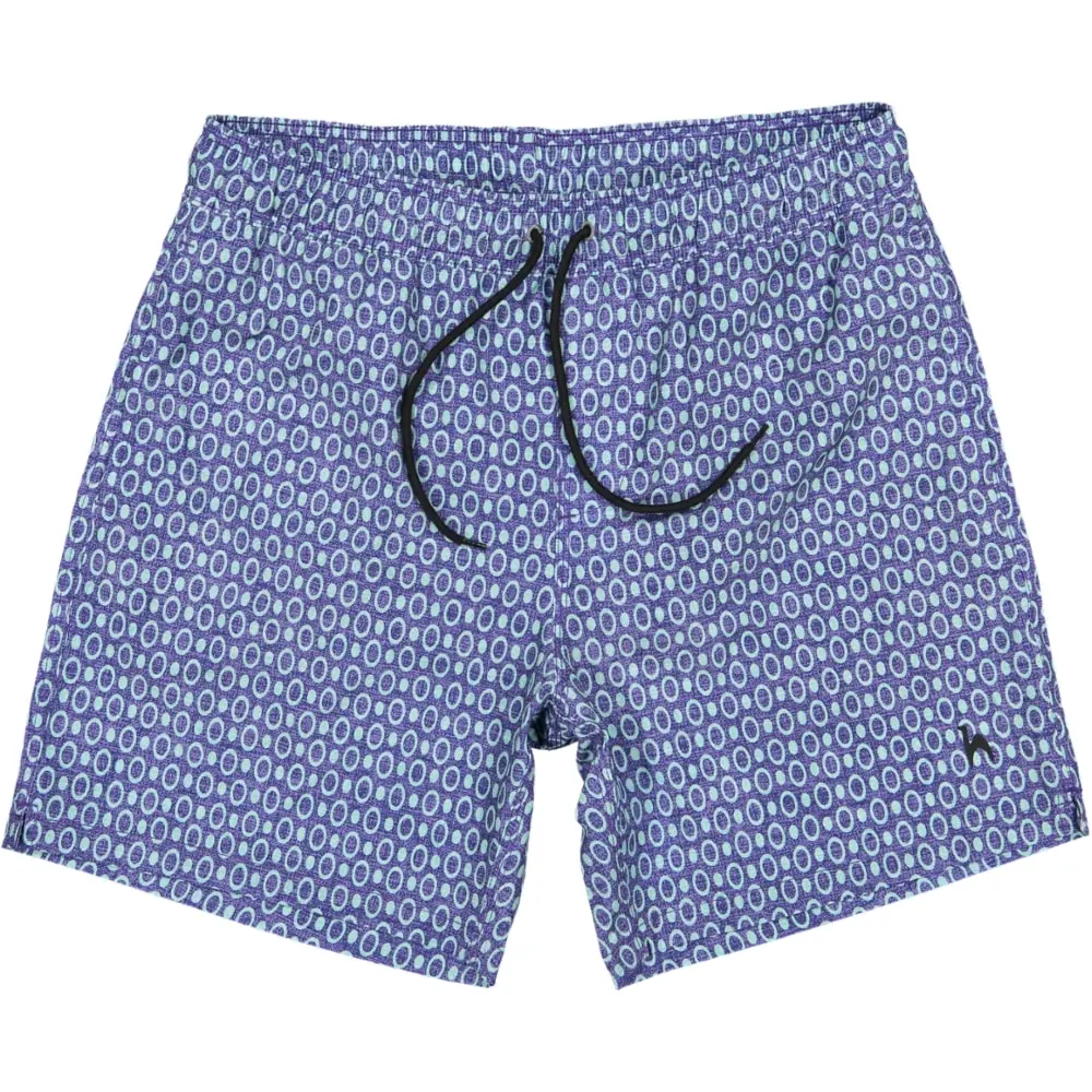 Futah - Pulse Blaue Klassische Badeshorts (4)