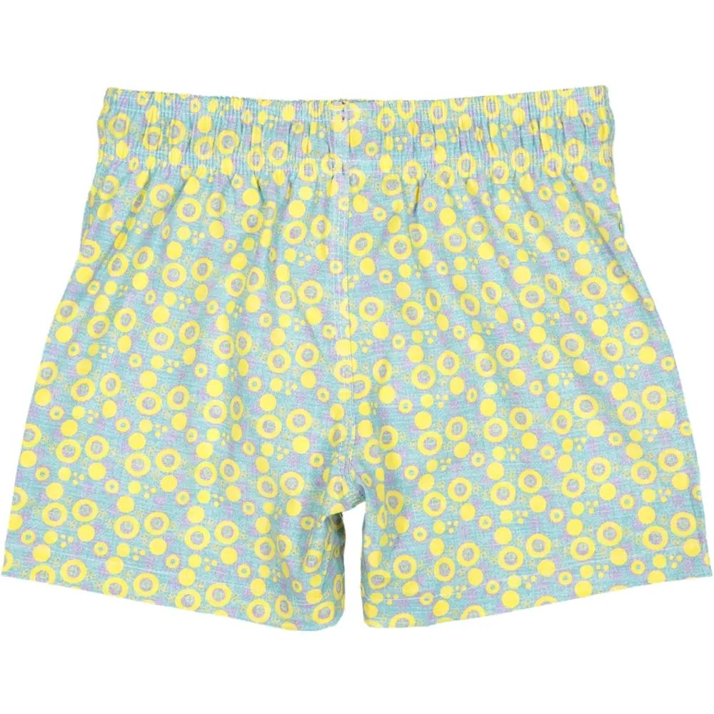 Futah - Vortex Gelbe & Wasser Kinder Badeshorts (4)